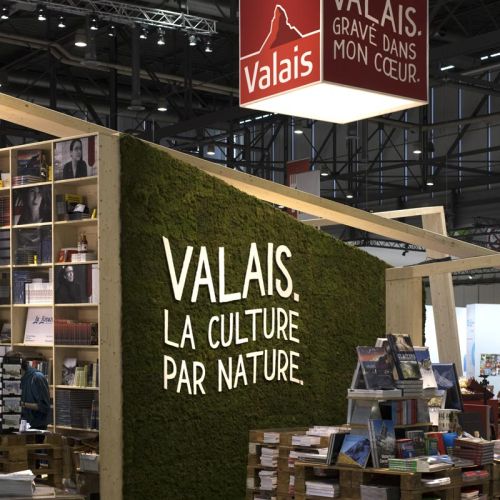 Salon Du Livre - Mur Végétal